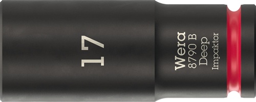 Steckschlüsseleinsatz 8790 B Impaktor Deep 3/8 Zoll 17mm L.63mm WERA