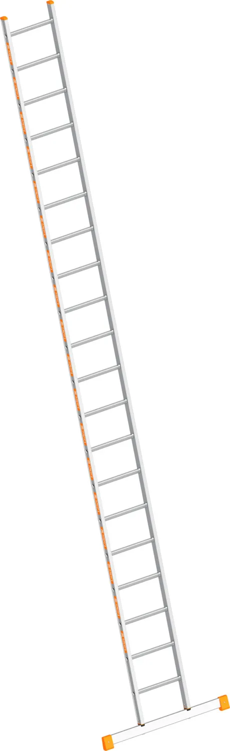 Layher Sprossenanlegeleiter TOPIC 1054 20 Sprossen mit Traverse