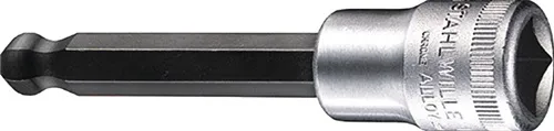 Steckschlüsseleinsatz 54 KK 1/2 Zoll Innen-6-kant SW 8mm L.100mm STAHLWILLE