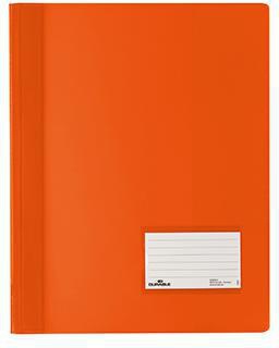 DURABLE Schnellhefter DURALUX 268009 DIN A4 Hartfolie orange