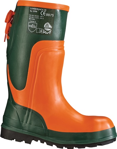 Forstsicherheitsstiefel Ulme Naturkautschuk SB E SRA EN ISO 20345, EN ISO 17249 FELDTMANN