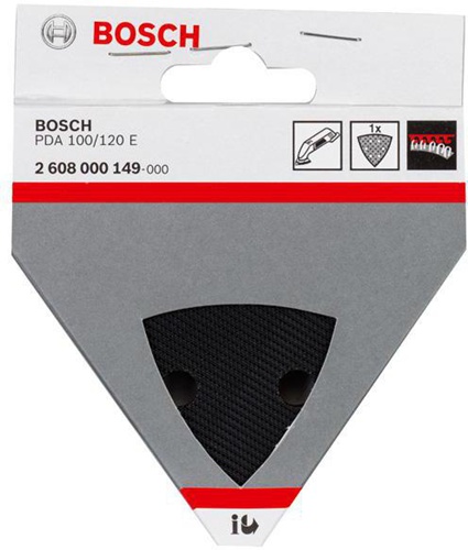 Bosch Schleifplatte L.107mm B.93mm m.Klettsystem f.PDA 100/120 E 