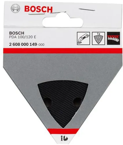 Bosch Schleifplatte L.107mm B.93mm m.Klettsystem f.PDA 100/120 E