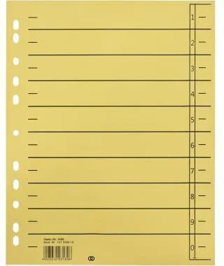 Soennecken Trennblatt oeco 1455 A4 230g Karton ge 100St.