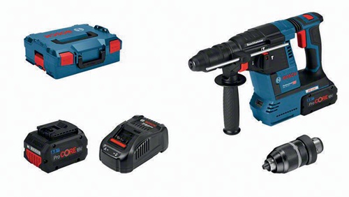 Bosch Akku-Bohrhammer GBH 18V-26 F Professional 18 V 8 Ah 26 mm 2,6 J SDS plus