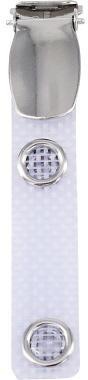 Ersatzclip Namensschild 5523 Metall/Gewebe 25 St./Pack