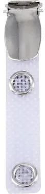Ersatzclip Namensschild 5523 Metall/Gewebe 25 St./Pack
