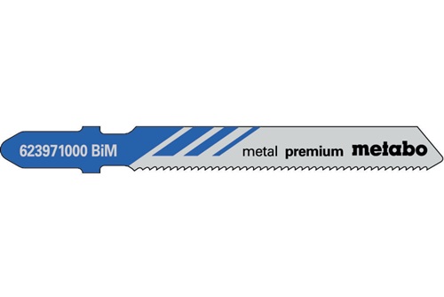 Stichsägeblätter metal premium Nutz-L.51mm Zahnteilung1,2mm BiM gefr. gew. 5St.