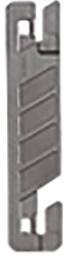 Leitz Deckleiste 17200095 102x22mm sw 50 St./Pack.