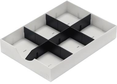 styro Schublade styrodoc 268-405.05 1Längs-/2Querstege weiß