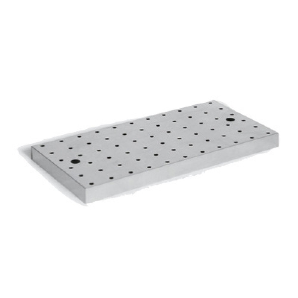 Lochblechabdeckung für Steinbock® Chemikalien- und Giftschrank, BxT 500 x 500 mm