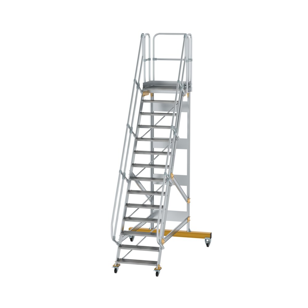 MUNK Plattformtreppe Aluminium,Stahl verzinkt