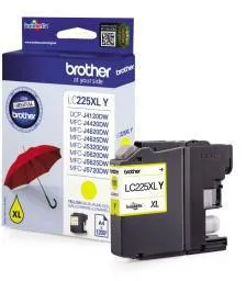 Brother Tintenpatrone LC225XLY 1.200Seiten gelb