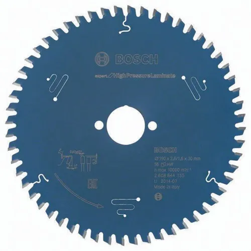 Bosch Kreissägeblatt AD 190mm Z.56 TR-F Bohr.30mm Schnitt-B.2,6mm HM