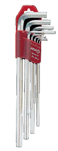 Winkelschraubendrehersatz 911L-HM9D 9-tlg.Ku.-Halter SW 1,5-10mm