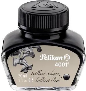 Pelikan Tinte 4001 301051 30ml Glas brillantschwarz