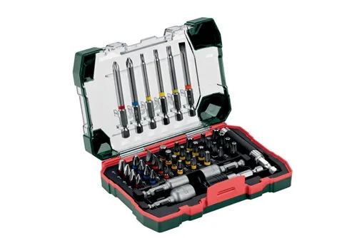 Werkzeugset 43teilig Bits/Nüsse/Bithalter METABO