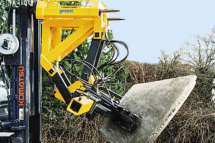 Probst AG-S Aufstellgerät für Schachtringe