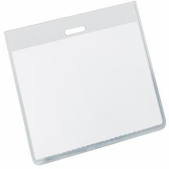 DURABLE Namensschild 813519 90x60mm Hartfolie tr 20 St./Pack.