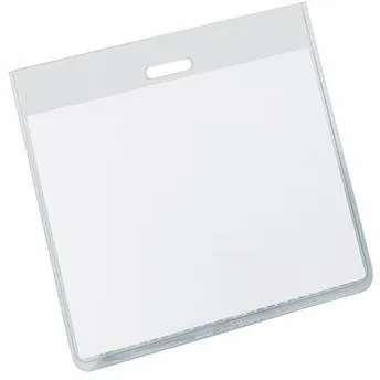 DURABLE Namensschild 813519 90x60mm Hartfolie tr 20 St./Pack.