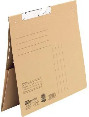 ELBA Pendelhefter 100570027 DIN A4 kaufm. Heftung Karton naturbraun