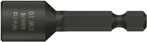 Steckschlüsseleinsatz 869/4 a6-KT.SW 13mm L.65mm unmagnetisch WERA