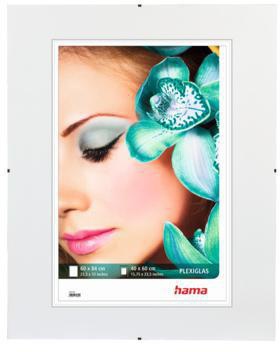 Hama Bilderrahmen Clip-Fix 00061600 60x84cm rahmenlos transparent