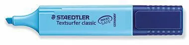 STAEDTLER Textmarker classic 364-3 1-5mm Keilspitze blau