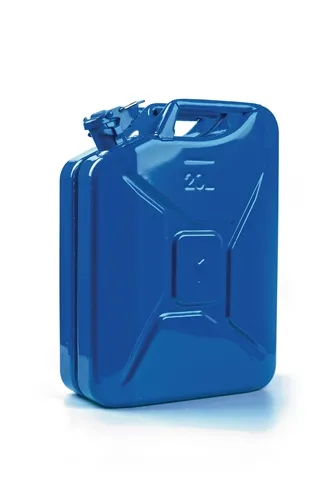 Kraftstoffkanister 20l Signalblau RAL 5005 Stahlbl.0,9mm L345xB165xH470mm VALPRO