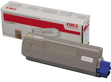 OKI Toner 44315305 6.000Seiten gelb