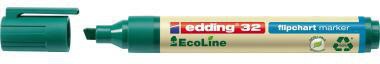 edding Flipchartmarker 32 EcoLine 4-32004 1-5mm Keilspitze grün