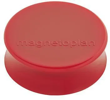 magnetoplan Magnet Ergo Large 1665006 34mm rot 10 St./Pack.