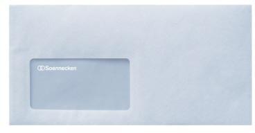 Soennecken Briefumschlag 1334 DL 75g mF sk weiß 25 St./Pack