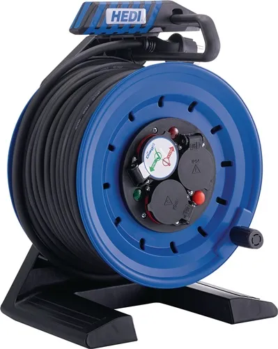 Kabeltrommel Gen 7 Companion 40m H07RN-F 3x1,5mm² 250mm 3 Schutzkon.steckd.