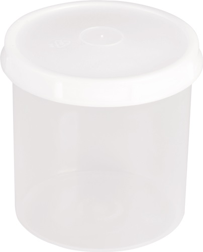 Dose 1000ml m.Schraubdeckel rd.natur H126xD125mm HÜNERSDORFF