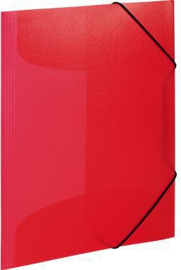HERMA Sammelmappe 19504 A4 PP transluzent rt 3 St./Pack.