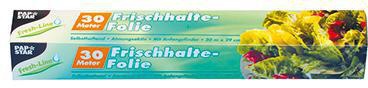 PAPSTAR Frischhaltefolie 14110 29cmx30m Faltschachtel transparent
