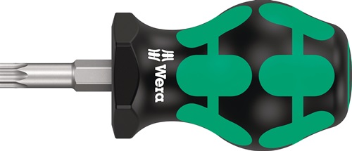 Schraubendreher 367 TORX® Stubby Gr.T 30 Klingen-L.25mm 2K-Griff Rundkl.WERA