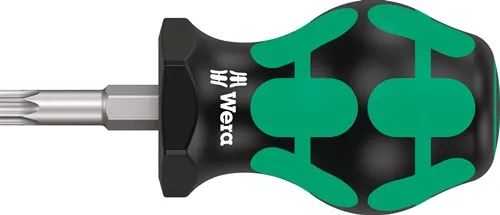 Schraubendreher 367 TORX® Stubby Gr.T 30 Klingen-L.25mm 2K-Griff Rundkl.WERA