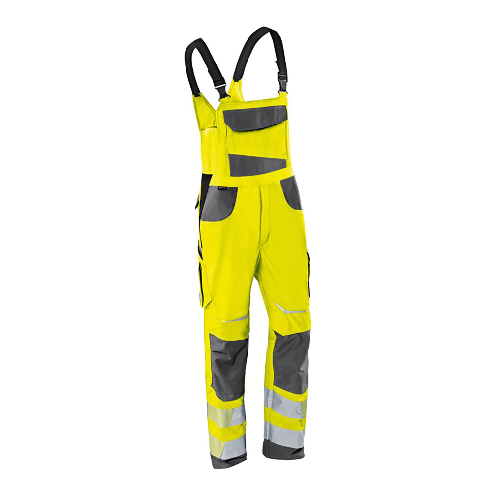 KÜBLER Warnschutzlatzhose REFLECTIQ gelb/anthrazit (3207 8340)