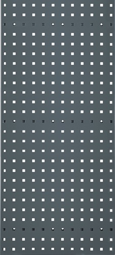 Lochplatte B450xL1000mm grau RASTERPLAN