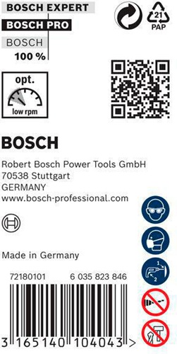 Bosch Schalungsbohrer PRO Wood D.20mm L.400mm SDS-plus HSS