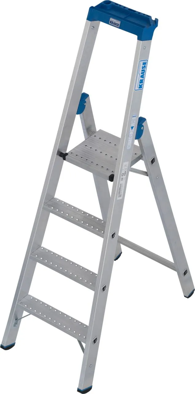 Krause STABILO Stufen-StehLeiter R13 Stufen 1x4 Stufen
