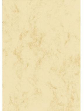 SIGEL Marmorpapier DP372 DIN A4 90g beige 100 Bl./Pack.