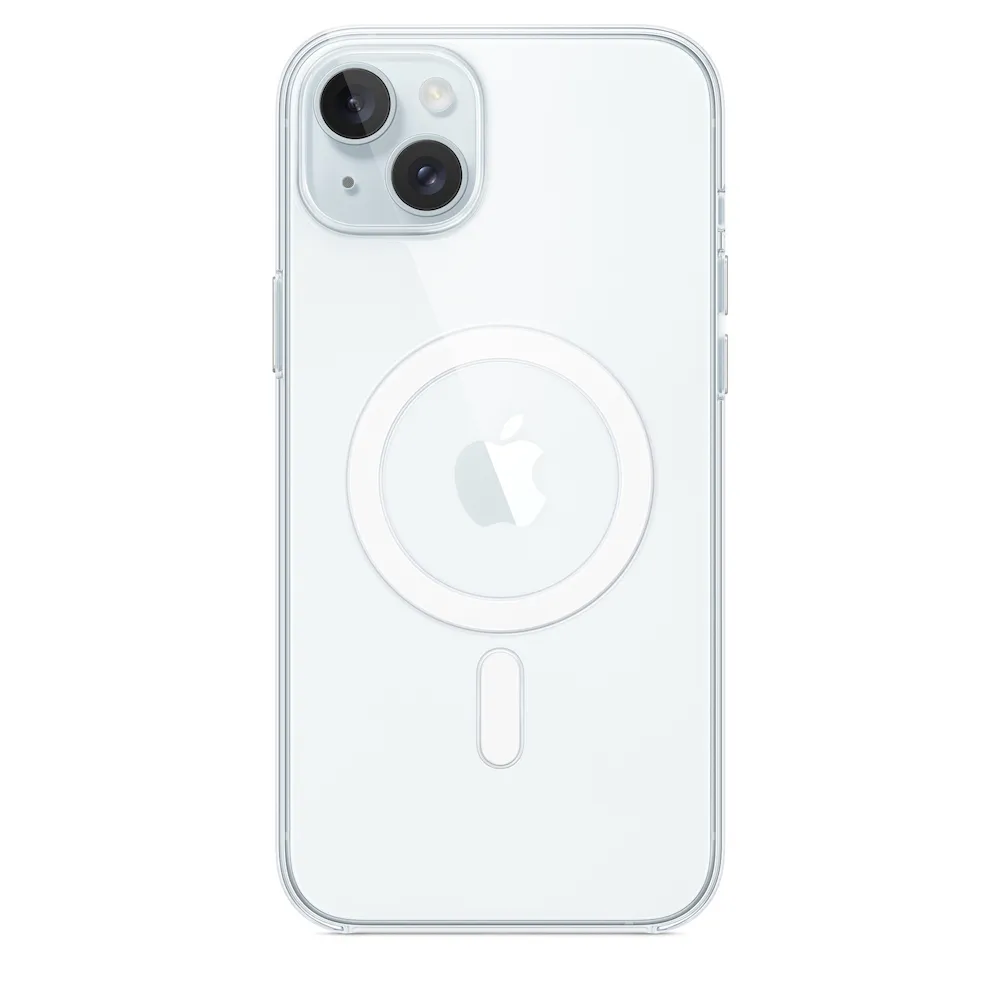 Apple iPhone 15 Plus Clear Case mit MagSafe, Transparent