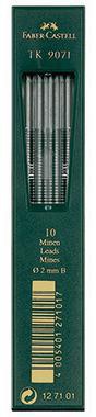 Faber-Castell Fallmine TK 9071 127101 2mm B 10 St./Pack.