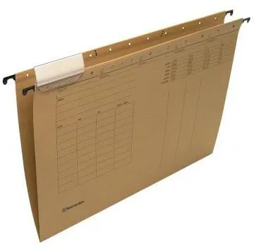 Soennecken Hängemappe 2050 DIN A4 Karton natronbraun 25 St./Pack.