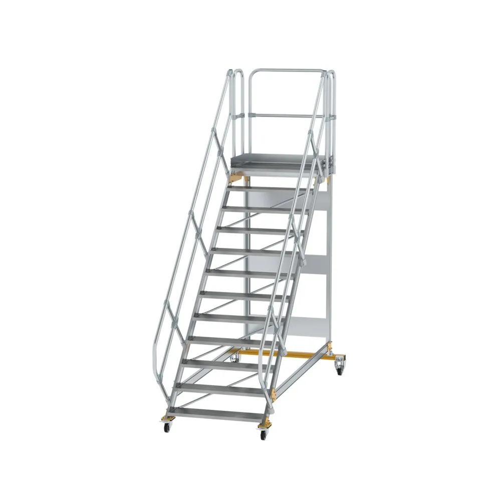 MUNK Plattformtreppe Aluminium,Stahl verzinkt