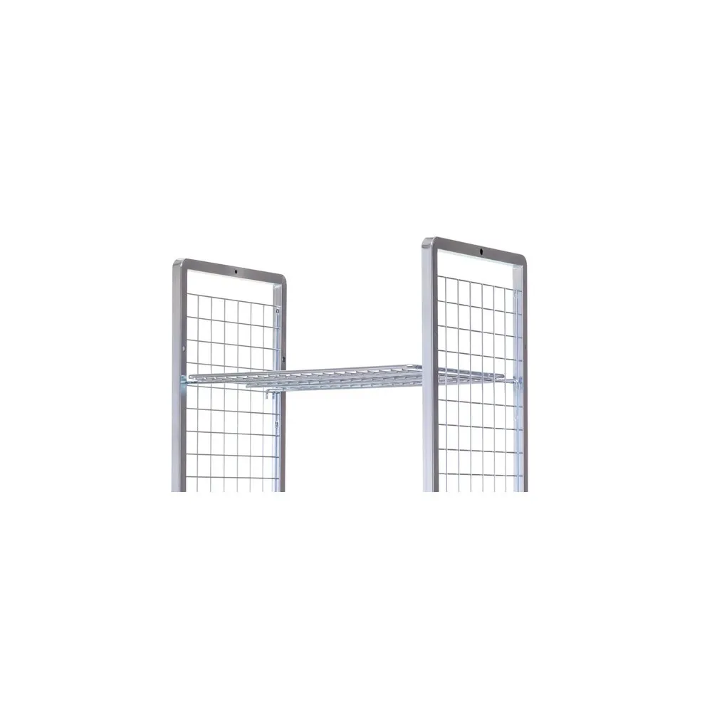 Zwischenboden für Ameise® Kommissionierwagen AK-S, Drahtgitter, BxT 590 x 390 mm