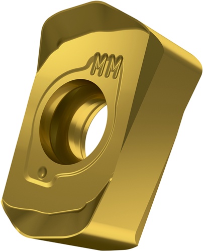 Fräswendeschneidplatte ISO BNGX 10T308SR-MM:M8340 D.2,76mm PVD beschichtet Gold